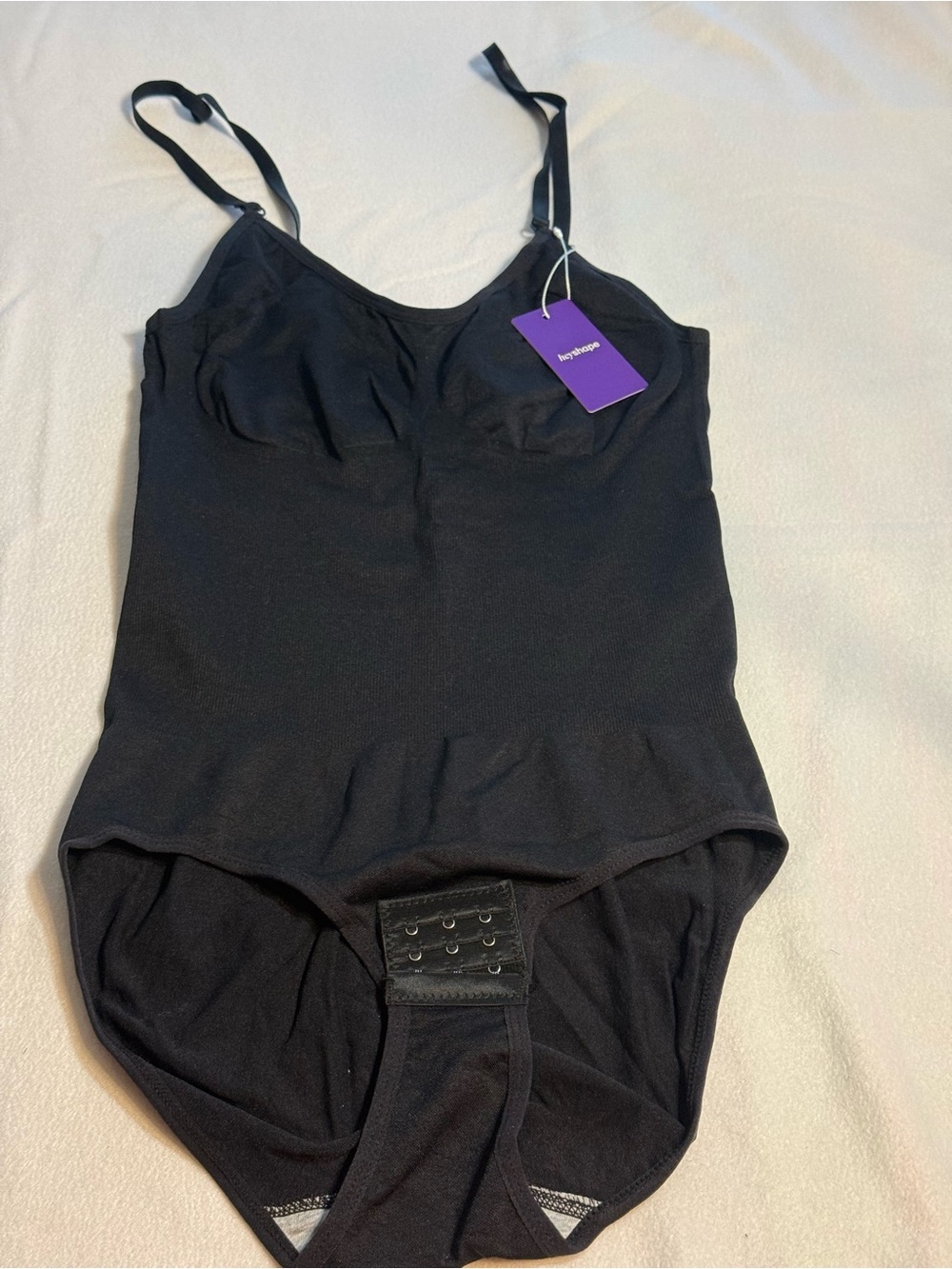 New HeyShape Snatched Shapewear Bodysuit. Black. XL